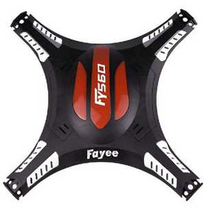RCToy357.com - Fayee FY560 RC Quadcopter toy Parts Upper Head[Black]