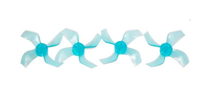 (image for) Propeller Blue/Red/Black 1set GEELANG ANGER 75X V2 whoop spare parts