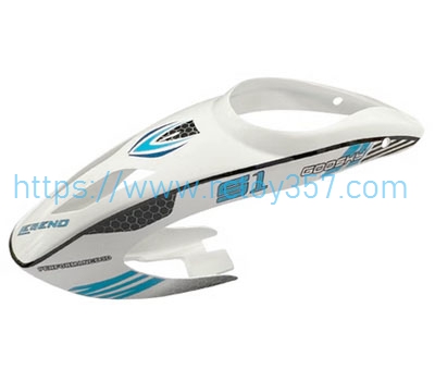 (image for) Head cover White Goosky S1 RC Helicopter Spare Parts