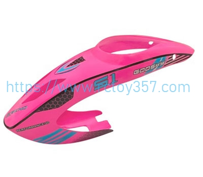 (image for) Head cover Red Goosky S1 RC Helicopter Spare Parts