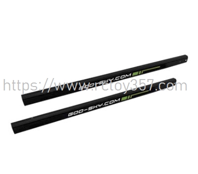 (image for) Green double straight tailpipe Goosky S2 RC Helicopter Spare Parts