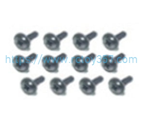 (image for) S227 Flange Head Self Tapping Screws PWTHO2.6*12mm HBX 16889 16889A RC Car Spare Parts