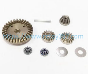 (image for) M16103 Machined Metal Diff.Gears+Diff.Pinions+Drive Gear HBX 16889 16889A RC Car Spare Parts