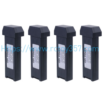 RCToy357.com - 7.4V 4300mAh Battery 4pcs Holy Stone HS720 RC Drone spare parts