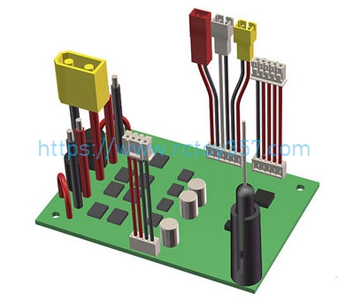 (image for) HJ807-B004 Receiving Board Box Assembly(New) HONGXUNJIE HJ807 RC speed boat Spare Parts