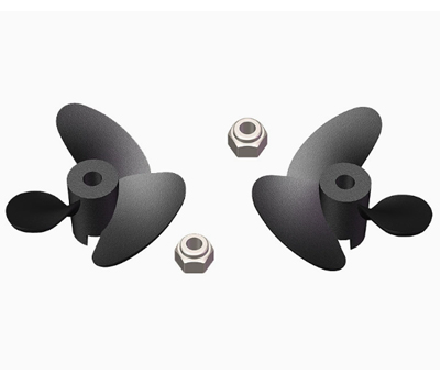 (image for) HONGXUNJIE HJ807 RC speed boat Spare Parts HJ807-009 Left+Right Propeller Components