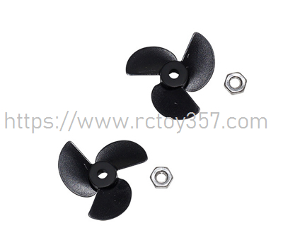 (image for) HJ819-B007 Left+Right Spiral Propeller Component HONGXUNJIE HJ821 RC speed boat spare parts