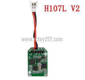 RCToy357.com - Hubsan X4 H107C H107C+ H107D H107D+ H107L Quadcopter toy Parts PCB/Controller Equipement receiver (H107L V2)