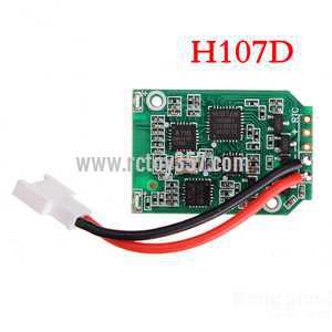 RCToy357.com - Hubsan X4 H107C H107C+ H107D H107D+ H107L Quadcopter toy Parts PCB/Controller Equipement receiver (H107D) - Click Image to Close