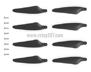 RCToy357.com - Hubsan H117S Zino RC Drone toy Parts Foldable Propeller Props Blades Set (with screw)