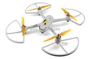 RCToy357.com - Hubsan X4 FPV Brushless H501S RC Quadcopter toy Parts protection frame [White]