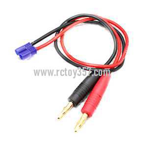 RCToy357.com - Hubsan X4 FPV Brushless H501C RC Quadcopter toy Parts EC2 To Banana Plug Charge Lead Adapter