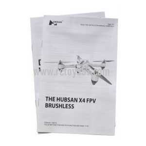 RCToy357.com - Hubsan X4 FPV Brushless H501S RC Quadcopter toy Parts English manual book