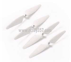 RCToy357.com - Hubsan X4 H502S RC Quadcopter toy Parts Main blades[White] - Click Image to Close