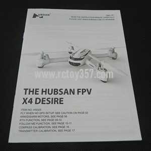 RCToy357.com - Hubsan X4 H502E RC Quadcopter toy Parts English manual book