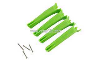 RCToy357.com - Hubsan X4 H502S RC Quadcopter toy Parts Undercarriage[Green] - Click Image to Close