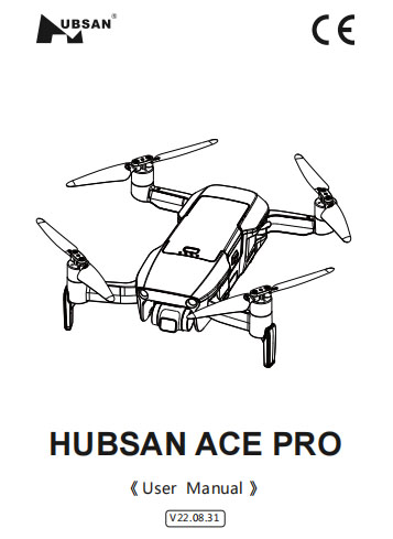 RCToy357.com - English manual book Hubsan ACE PRO Standard version RC Drone spare parts