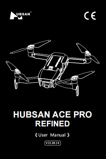 (image for) English manual book HUBSAN ACE PRO Standard version RC Drone spare parts