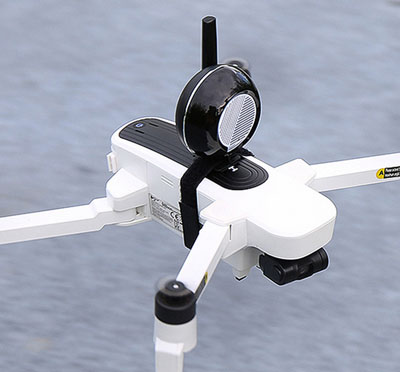 RCToy357.com - Drone high-altitude megaphone With headset transmission Alarm speaker Long distance Interference-free loudspeaker