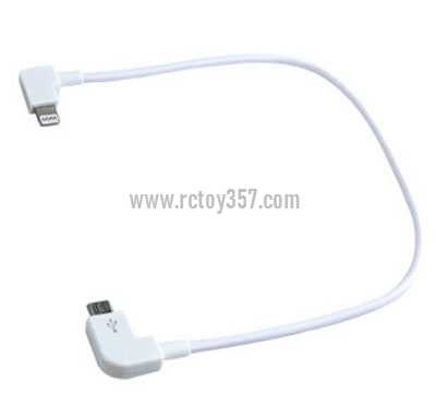 RCToy357.com - iphone Remote control mobile phone extension cable Hubsan Zino2 Zino 2 RC Drone spare parts