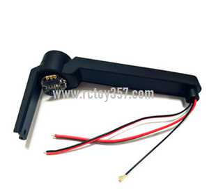 RCToy357.com - Right front arm (with ESC) black Hubsan Zino Pro RC Drone spare parts