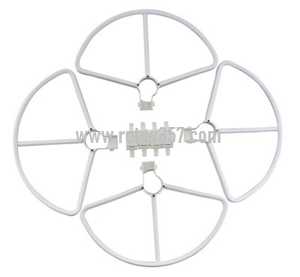RCToy357.com - Protective frame white Hubsan Zino Pro RC Drone spare parts