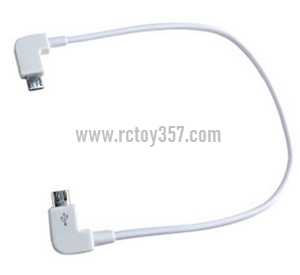 RCToy357.com - Micro USB extension cable Hubsan Zino Mini SE RC Drone spare parts - Click Image to Close