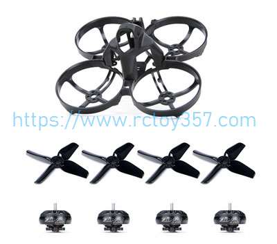 RCToy357.com - 1pcs Rack+1set Propeller+Motor 4pcs Iflight Alpha A85/A85HD RC Drone spare parts