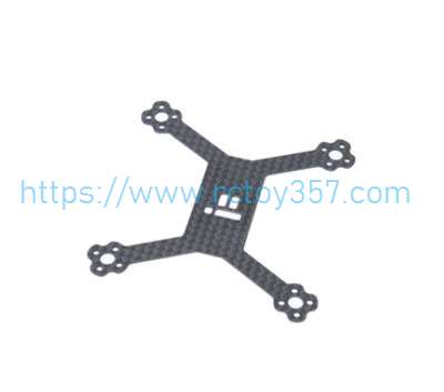 RCToy357.com - Bottom reinforced carbon plate Iflight Alpha A85/A85HD RC Drone spare parts