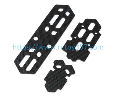 RCToy357.com - Plaid Silicone Battery Anti-slip Mat (3 in 1) Iflight Chimera 7/Chimera 7 HD RC Drone spare parts