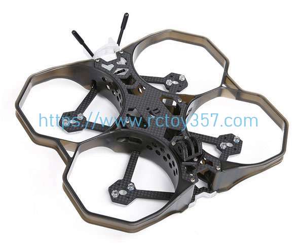 RCToy357.com - Iflight ProTek35/ProTek35 HD spare parts ProTek35 rack (single carbon plate) 12 motor hole rack