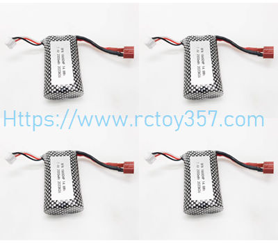(image for) 7.4V 2000mAh Battery 4pcs FaYee FY011 RC Boat spare parts