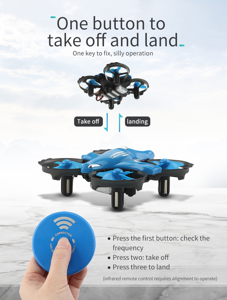 JJRC H102 Infrared Remote Control of Induction Aircraft RC Quadcopter