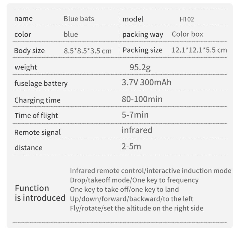 JJRC H102 Infrared Remote Control of Induction Aircraft RC Quadcopter