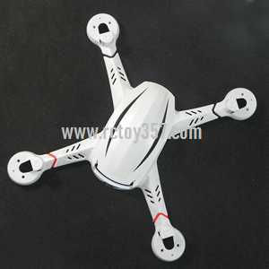 RCToy357.com - JJRC H12C H12W Headless Mode One Key Return RC Quadcopter With 3MP Camera toy Parts Upper cover (White B)