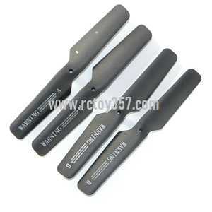 RCToy357.com - Holy Stone F181 F181C F181W RC Quadcopter toy Parts Main blades propellers (Black)