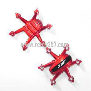 RCToy357.com - JJRC H20 Nano Hexacopter 2.4G 4CH 6Axis Headless Mode RTF toy Parts Upper and lower cover (Red)