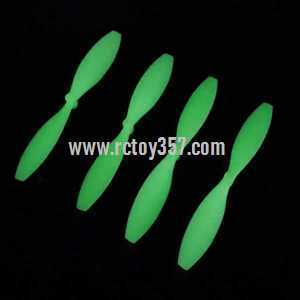 (image for) JJRC H22 RC Quadcopter toy Parts Main blades propellers [Noctilucent]