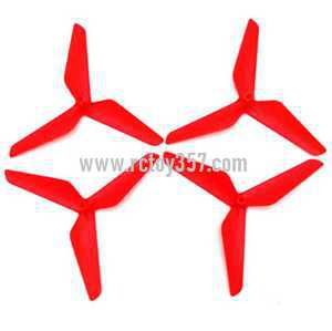 RCToy357.com - JJRC H31 H31-2 H31-3 H31-W RC Quadcopter toy Parts Blade triangle [red]