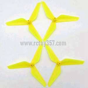 RCToy357.com - JJRC H31 H31-2 H31-3 H31-W RC Quadcopter toy Parts Blade triangle [yellow]