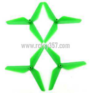 RCToy357.com - JJRC H31 H31-2 H31-3 H31-W RC Quadcopter toy Parts Blade triangle [green]