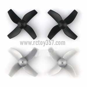 (image for) JJRC H36 RC Quadcopter toy Parts Main blades[Black + Gray] 