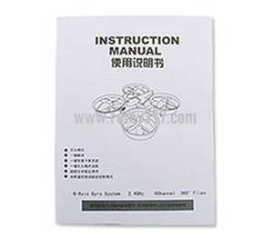 (image for) JJRC H36 RC Quadcopter toy Parts English manual book