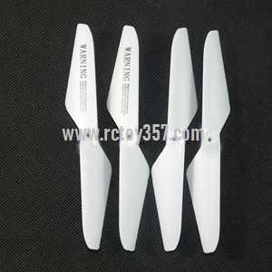 RCToy357.com - JJRC H5C Headless Mode One Key Return RC Quadcopter 2MP Camera toy Parts Main blades propellers (White)