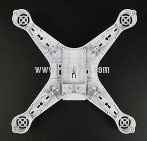 RCToy357.com - JJRC H68 Drone toy Parts Lower cover[White]