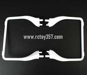 RCToy357.com - JJRC H68 Drone toy Parts Undercarriage[White]