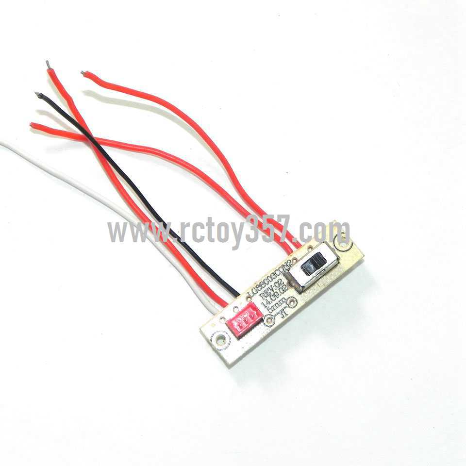 RCToy357.com - JJRC H8D FPV Headless Mode RC Quadcopter With 2MP Camera RTF toy Parts ON/OFF switch wire set