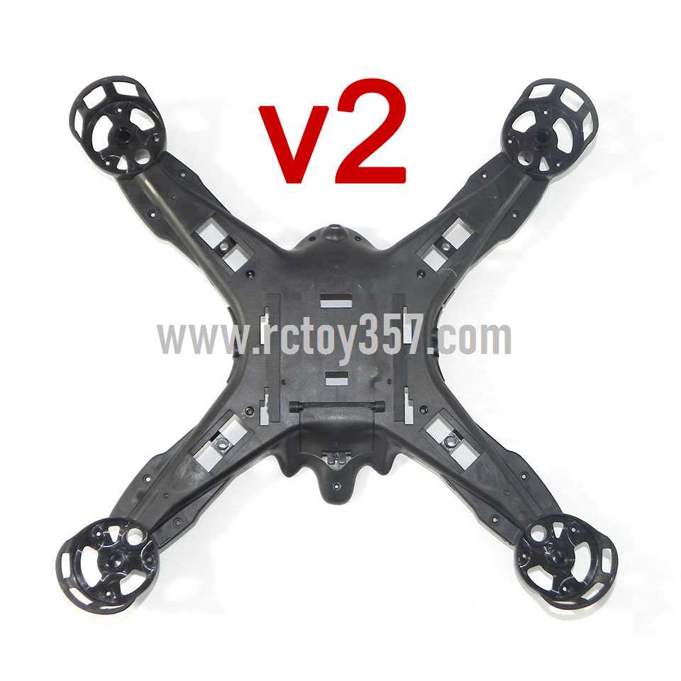 RCToy357.com - JJRC H9D H9W 2.4G FPV Digital Transmission Quadcopter with 0.3MP Camera toy Parts Lower cover (V2)
