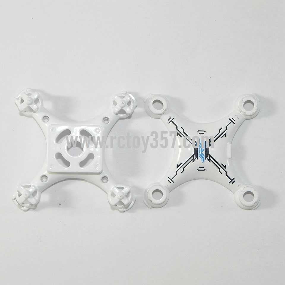 RCToy357.com - JJRC-JJ810 Aircraft 4-CH 2.4GHz Mini Remote Control Quadcopter 6-Axis Gyro RTF RC Helicopter toy Parts Upper and lower cover