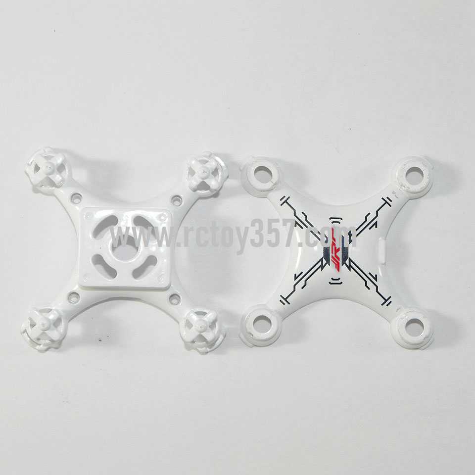 RCToy357.com - JJRC-JJ810 Aircraft 4-CH 2.4GHz Mini Remote Control Quadcopter 6-Axis Gyro RTF RC Helicopter toy Parts Upper and lower cover